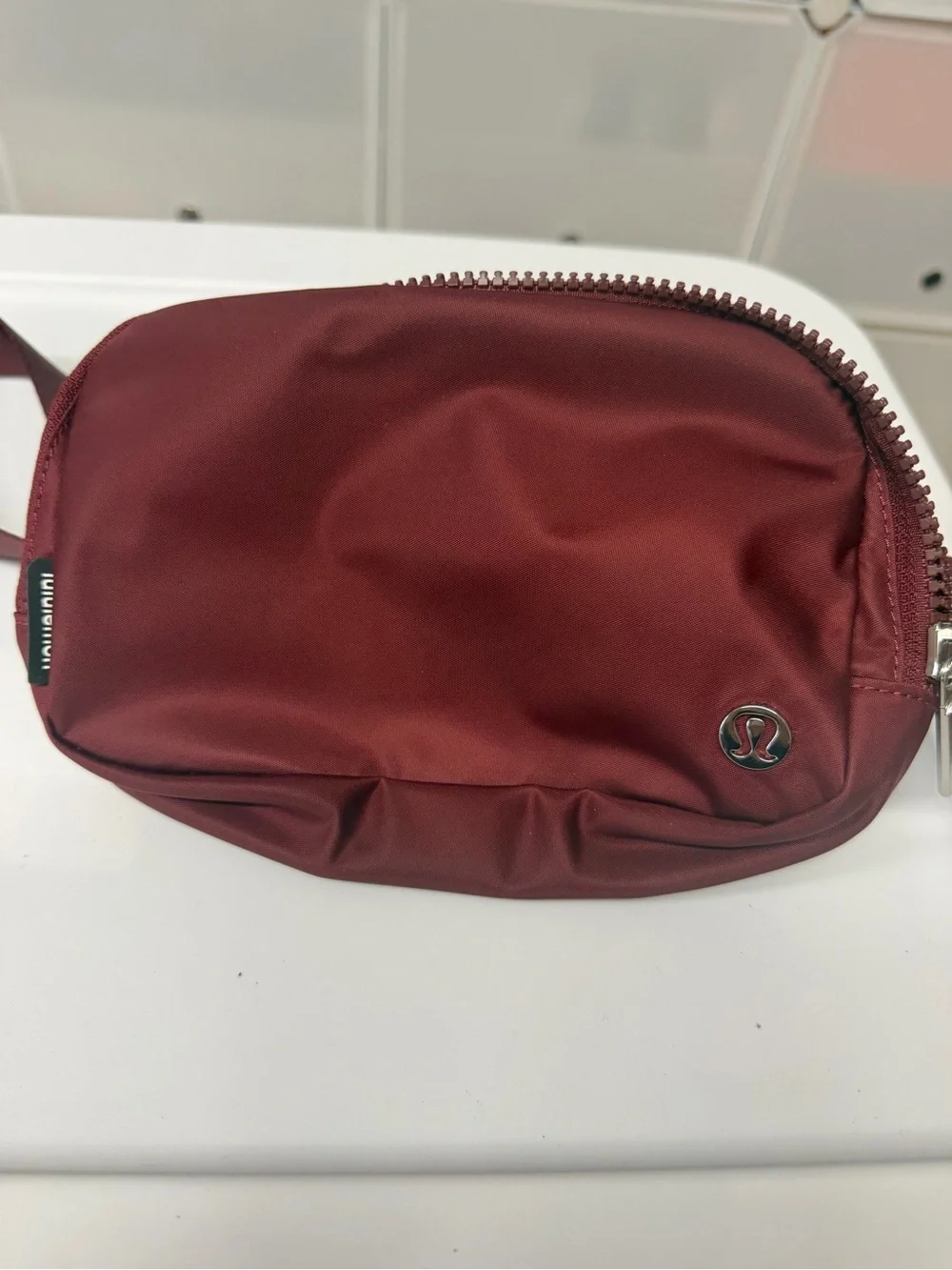 Lululemon Burgundy Belt Bag